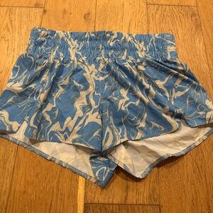 Patterned Athletics Shorts